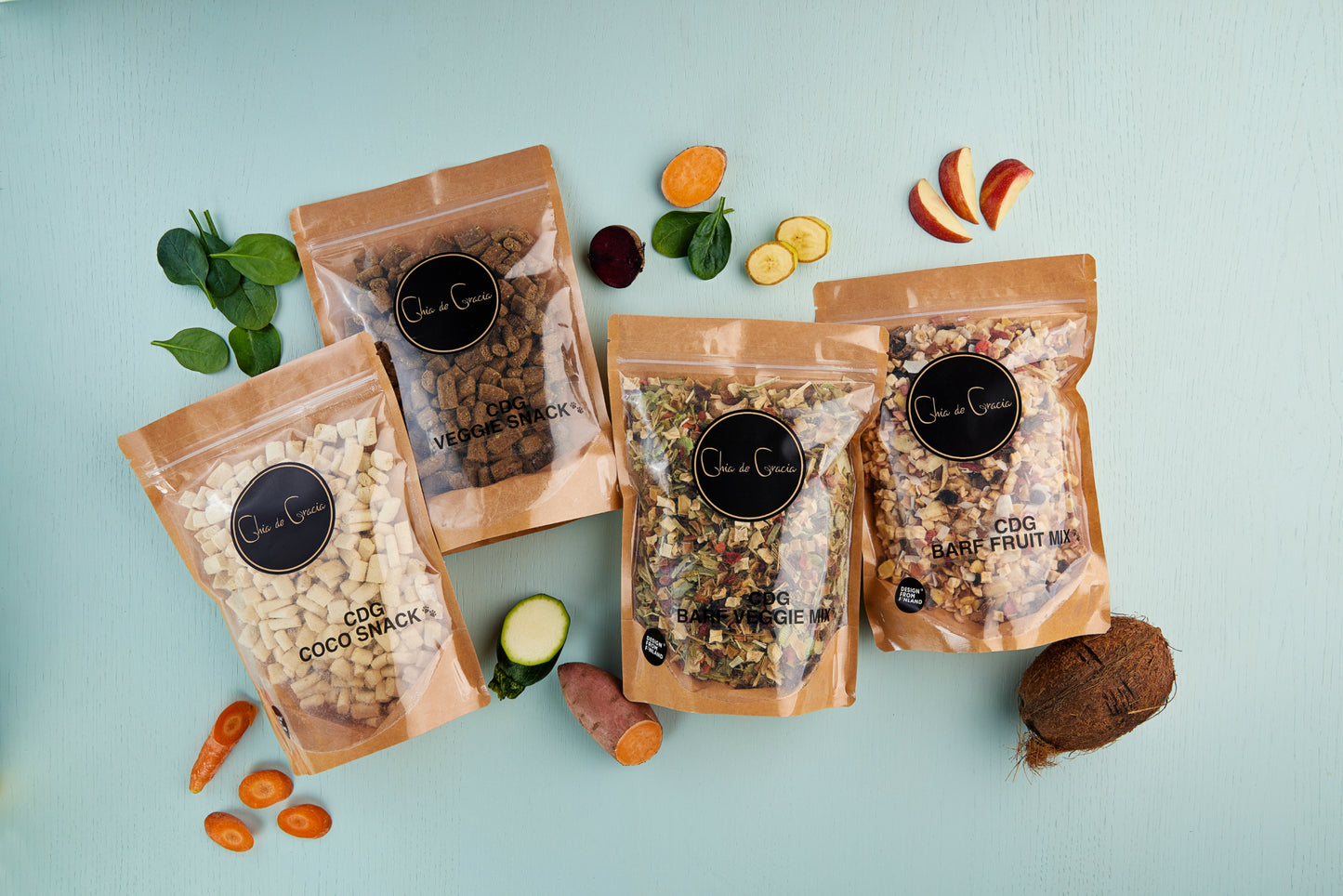 CdG Barf Fruit Mix 400 g för hundar