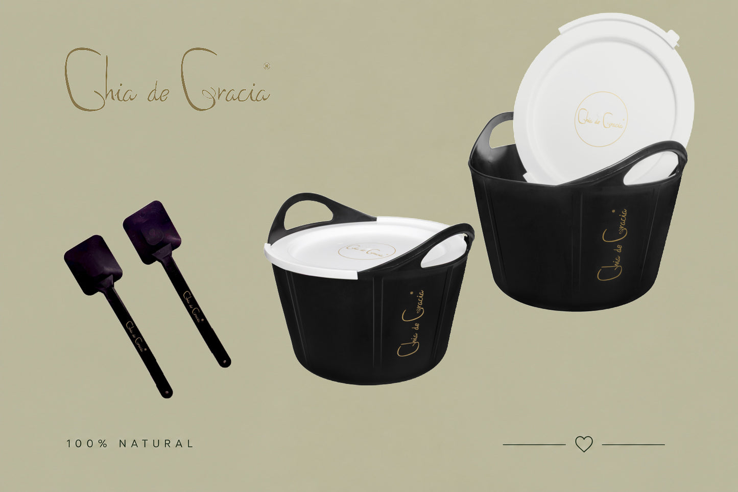 SET: CdG Flex foderhink 17 liter + lock + Mash Spoon